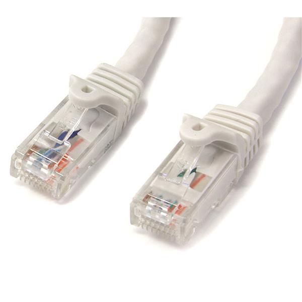 STARTECH CABLE 2M BLANCO RED GIGABIT CAT6 ETH RJ4